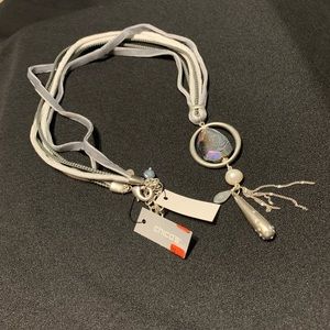 Silver & Gray Necklace